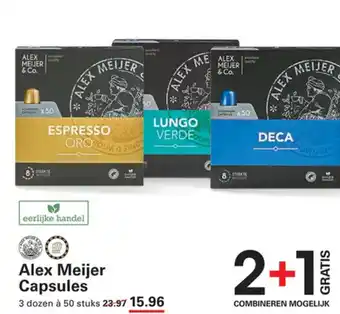 Sligro Alex Meijer Capsules aanbieding