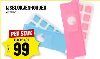 Dirck 3 IJSBLOKJESHOUDER Met deksel aanbieding