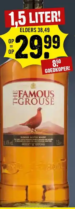 Dirck 3 THE FAMOUS EGROUSE aanbieding