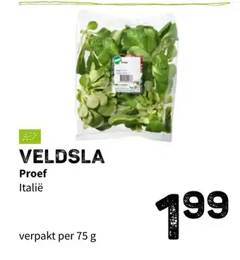 Ekoplaza Veldsla Proef 75g aanbieding