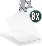 Bol.com Mittense - Anti krab vellen katten meubel bescherming - bankbeschermer kat - anti krab vellen voor kat - 8 Stuks XXL formaat aanbieding