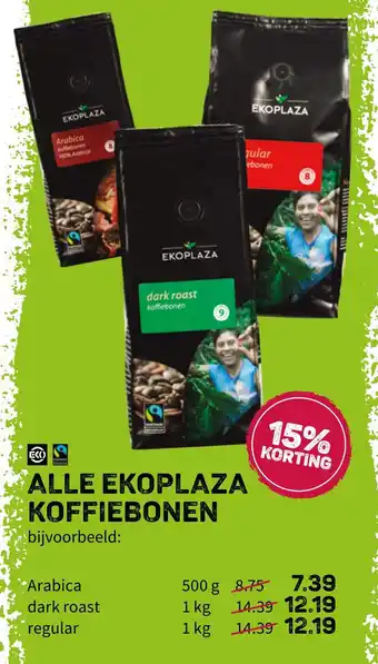 Ekoplaza Alle Ekoplaza Koffiebonen aanbieding