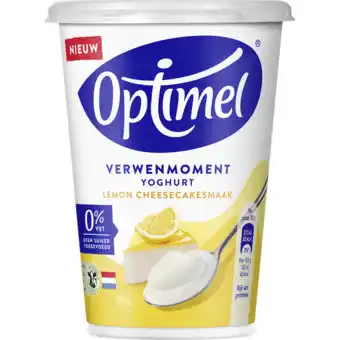 Jumbo Optimel Verwenmoment yoghurt Lemon Cheesecake 1 x 450g aanbieding