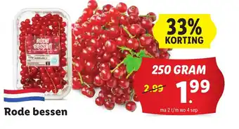 Lidl Rode bessen aanbieding