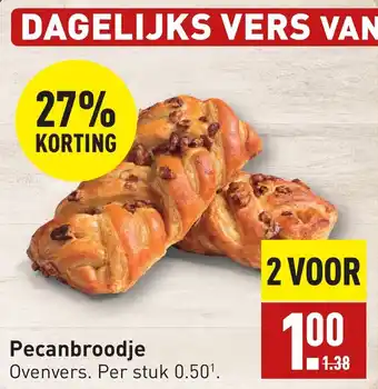 ALDI Pecanbroodje aanbieding