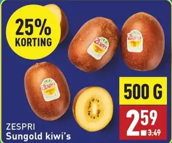 ALDI ZESPRI Sungold kiwi's aanbieding
