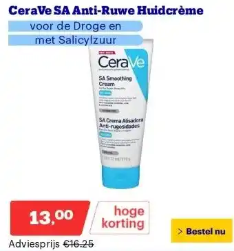 Bol.com CeraVe SA Anti-Ruwe Huidcrème aanbieding