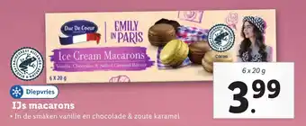 Lidl IJs macarons aanbieding
