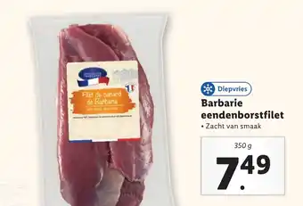 Lidl Barbarie eendenborstfilet aanbieding