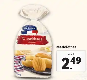 Lidl Madeleines aanbieding