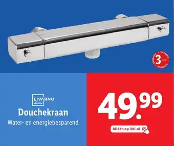 Lidl Livarno home Douchekraan aanbieding