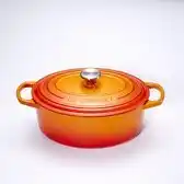 Bol.com Le Creuset Braadpan Signature - Ovaal - Oranjerood - ø 29 cm / 4.7 liter aanbieding