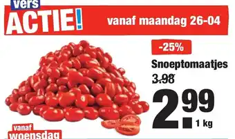 ALDI Snoeptomaten 1 kg aanbieding