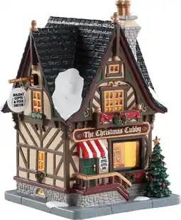 Intratuin Lemax Christmas Cubby (kerstwinkel) H 20 cm aanbieding