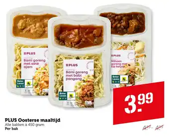 Coop Plus oosterse maaltijd aanbieding