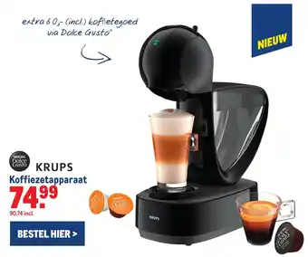 Makro Krups Koffiezetapparaat aanbieding