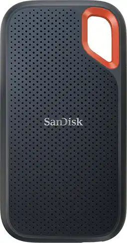 Amazon SanDisk Extreme Portable SSD Draagbare Schijven 2 TB (NVMe Solid State-Prestaties, 2,5 Inch, Lees-/schrijfsnelheden Van 1050/ aanbieding