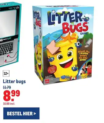 Makro Litter bugs aanbieding