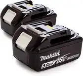 Bol.com Makita BL1850B LXT Accu Duopack 18V 5.0Ah - 197288-2 aanbieding