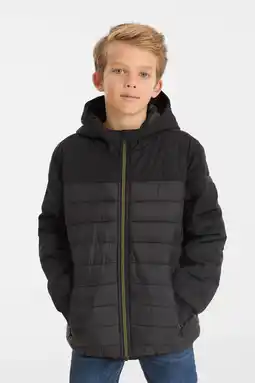 Wehkamp anytime softshell jas zwart aanbieding