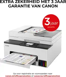 Bol.com Canon MAXIFY GX2050 Multifunctionele printer Inkjet Kleur A4 Printen scannen kopiëren faxen ADF Duplex LAN USB W aanbieding