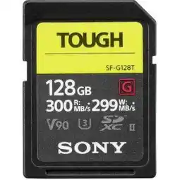 Bol.com Sony Tough Professional SDXC 128 GB - CL10 UHS-II R300 W299 aanbieding