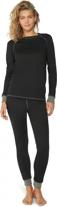 Amazon DANISH ENDURANCE Thermo Ondergoed Set voor Dames & Heren, van Gerecycelde Materialen, Temperatuur Regulerend & Ademend aanbieding