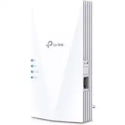 Amazon TP-Link RE500X WiFi 6 WiFi Versterker, WLAN Repeater AX1500, Dual band 1200MBit/s 5GHz en 300MBit/s 2,4GHz, Tri-Core 1,5 GHz  aanbieding