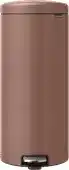 Bol.com Brabantia NewIcon Prullenbak - 30 liter - Satin Taupe aanbieding