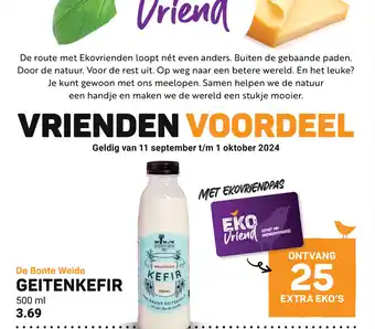 Ekoplaza De bonte weide geitenkefir aanbieding