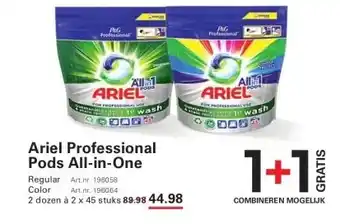 Sligro Ariel Professional Pods All-in-One aanbieding