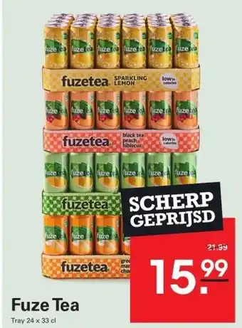 Sligro Fuze Tea aanbieding