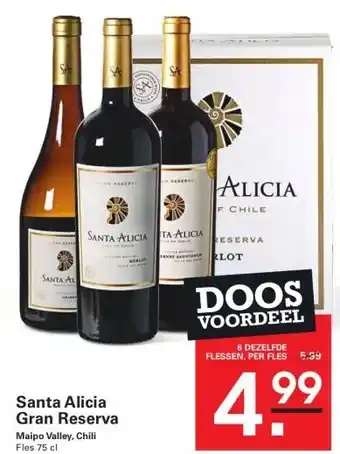 Sligro Santa Alicia Gran Reserva aanbieding