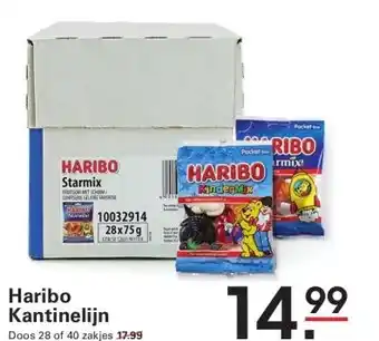 Sligro Haribo Kantinelijn aanbieding