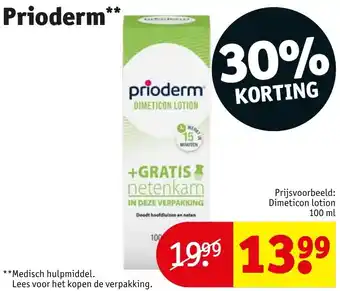 Kruidvat Prioderm aanbieding