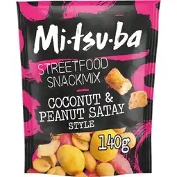 Albert Heijn Mitsuba Streetfood snackmix coconut & satay aanbieding