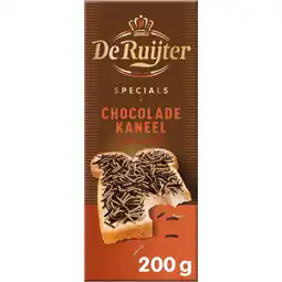 Albert Heijn De Ruijter Specials chocolade kaneel smaak aanbieding