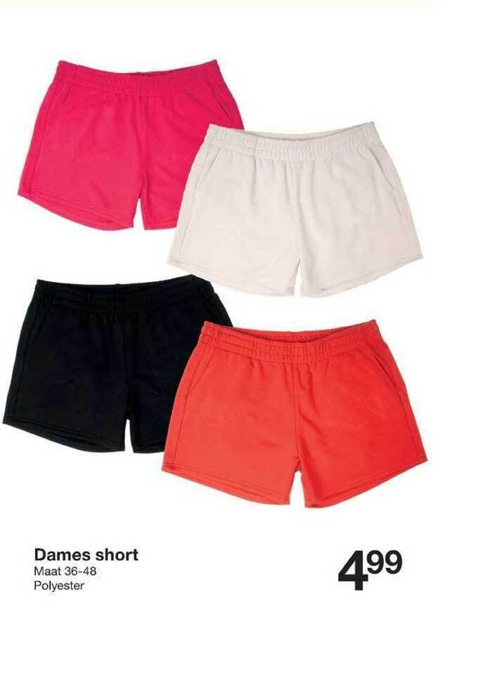 Dames short kopen? Goed \u0026 goedkoop | Zeeman