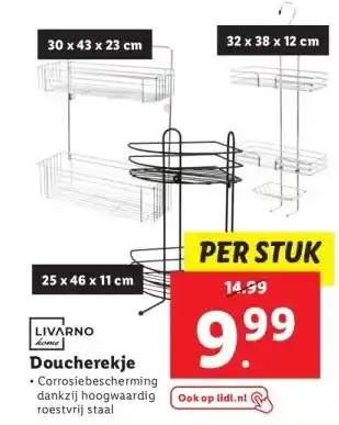 Lidl Doucherekje aanbieding