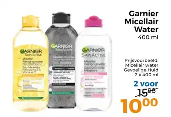 Trekpleister Garnier Micellair Water aanbieding