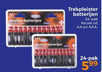Trekpleister Trekpleister batterijen aanbieding