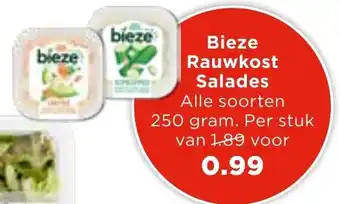 Vomar Voordeelmarkt Bieze Rauwkost Salades aanbieding