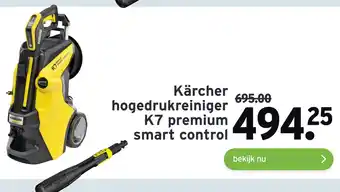 GAMMA Kärcher hogedrukreiniger K7 premium smart control aanbieding