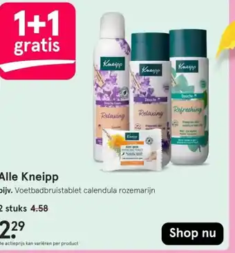 Etos Alle Kneipp aanbieding