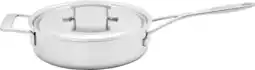Bol.com Demeyere Industry Sauteerpan - met Deksel - RVS - Ø24 cm aanbieding