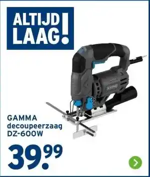 GAMMA GAMMA decoupeerzaag DZ-600W aanbieding