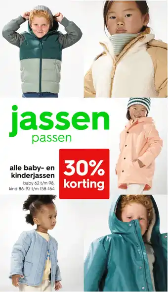 HEMA Alle baby en kinderjassen aanbieding