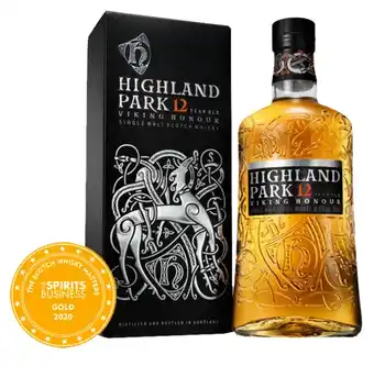 Gall & Gall Highland Park 12 Years Viking Honour 70CL Whisky aanbieding