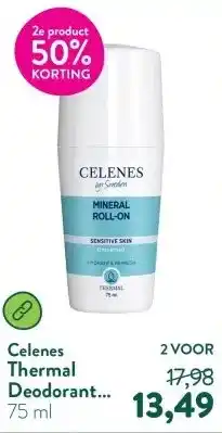 Holland & Barrett Thermal Deodorant Roll-on Ongeparfumeerd aanbieding
