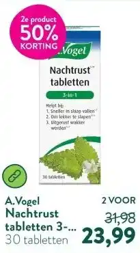 Holland & Barrett Nachtrust tabletten 3-in-1 aanbieding